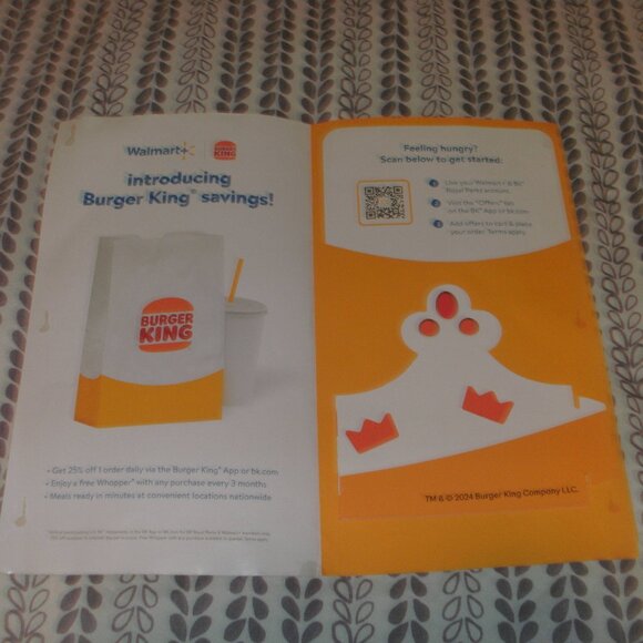 NWT Collectible RARE Burger King Walmart Paper Crown Limited Edition BK Promo - Picture 2 of 4